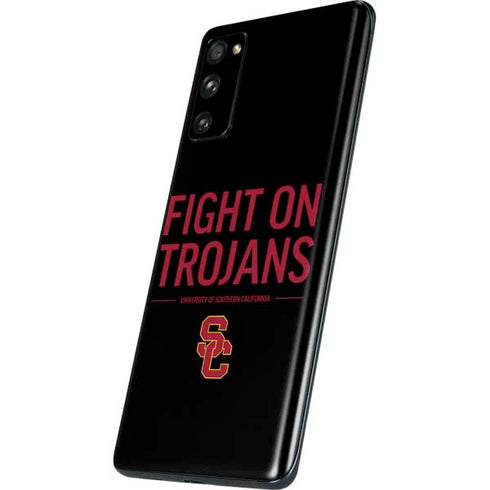 University of Southern California Fight On Trojans Galaxy S20 Fan Edition Skin